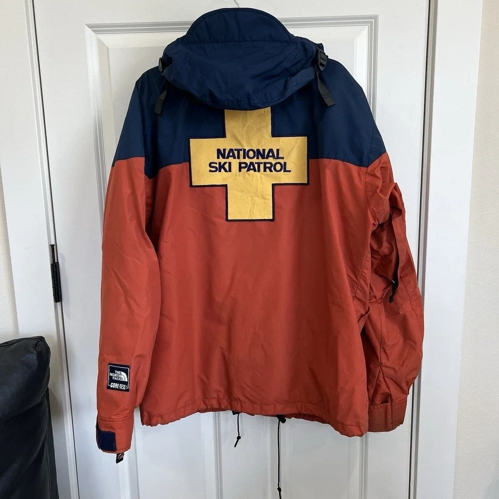 The North Face Vintage 1990 National Ski Patrol Jacket Jeep Patch Size Large